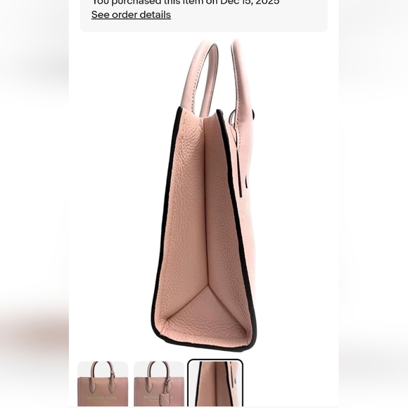 Michael Kors Blush Satchel Bag - Picture 3 of 5